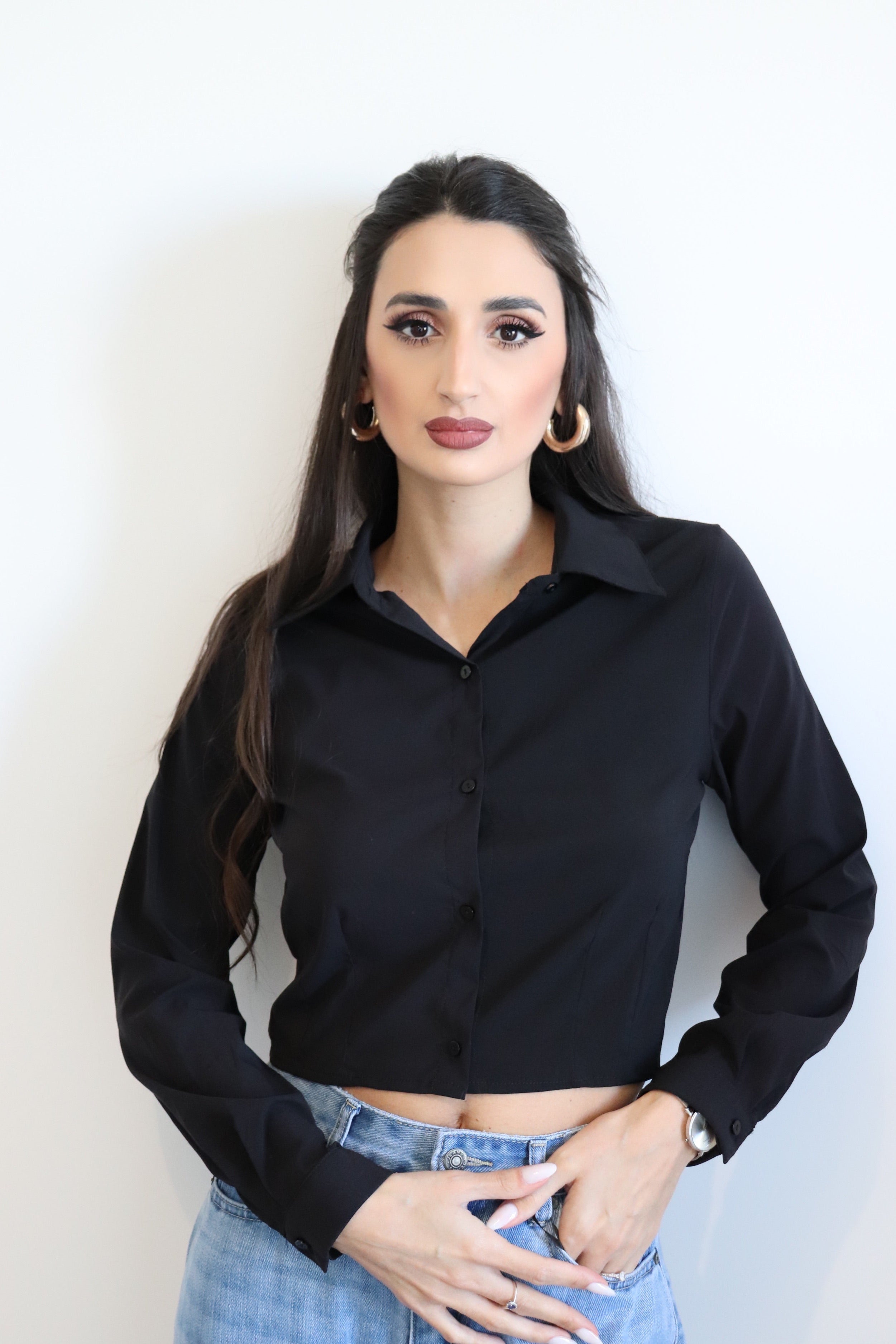 Camicia crop