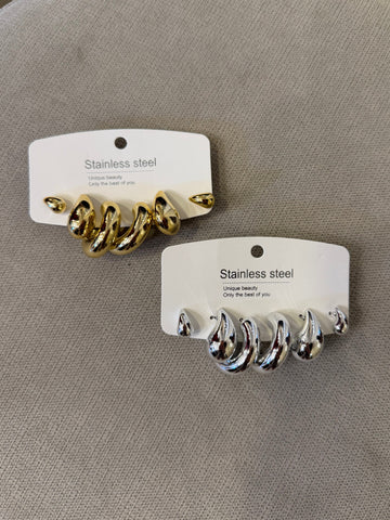 Set orecchini boccoli