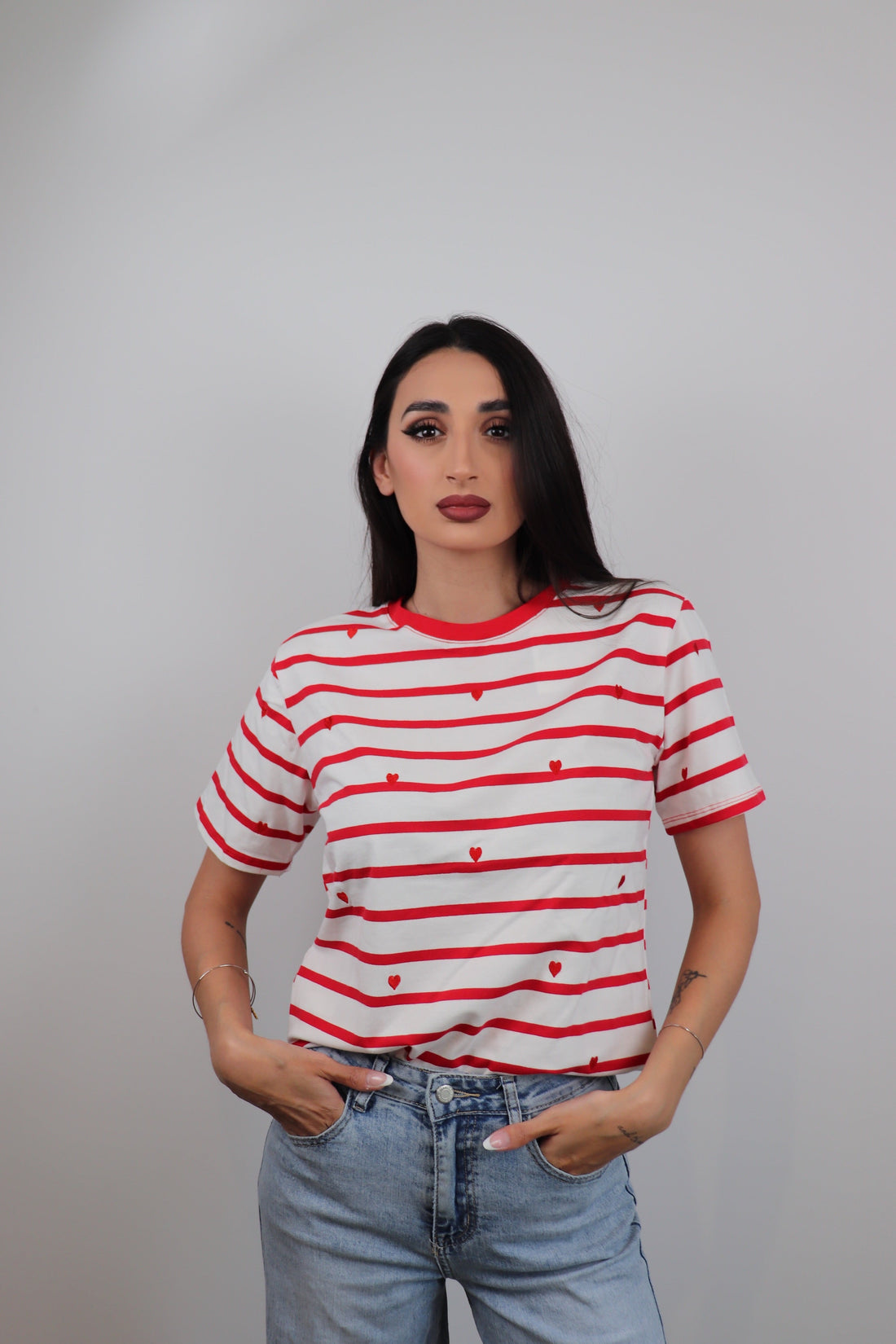 T-shirt cuori