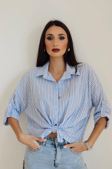 Camicia a righe