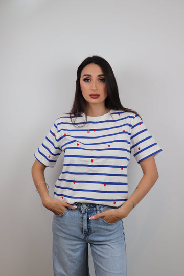 T-shirt cuori