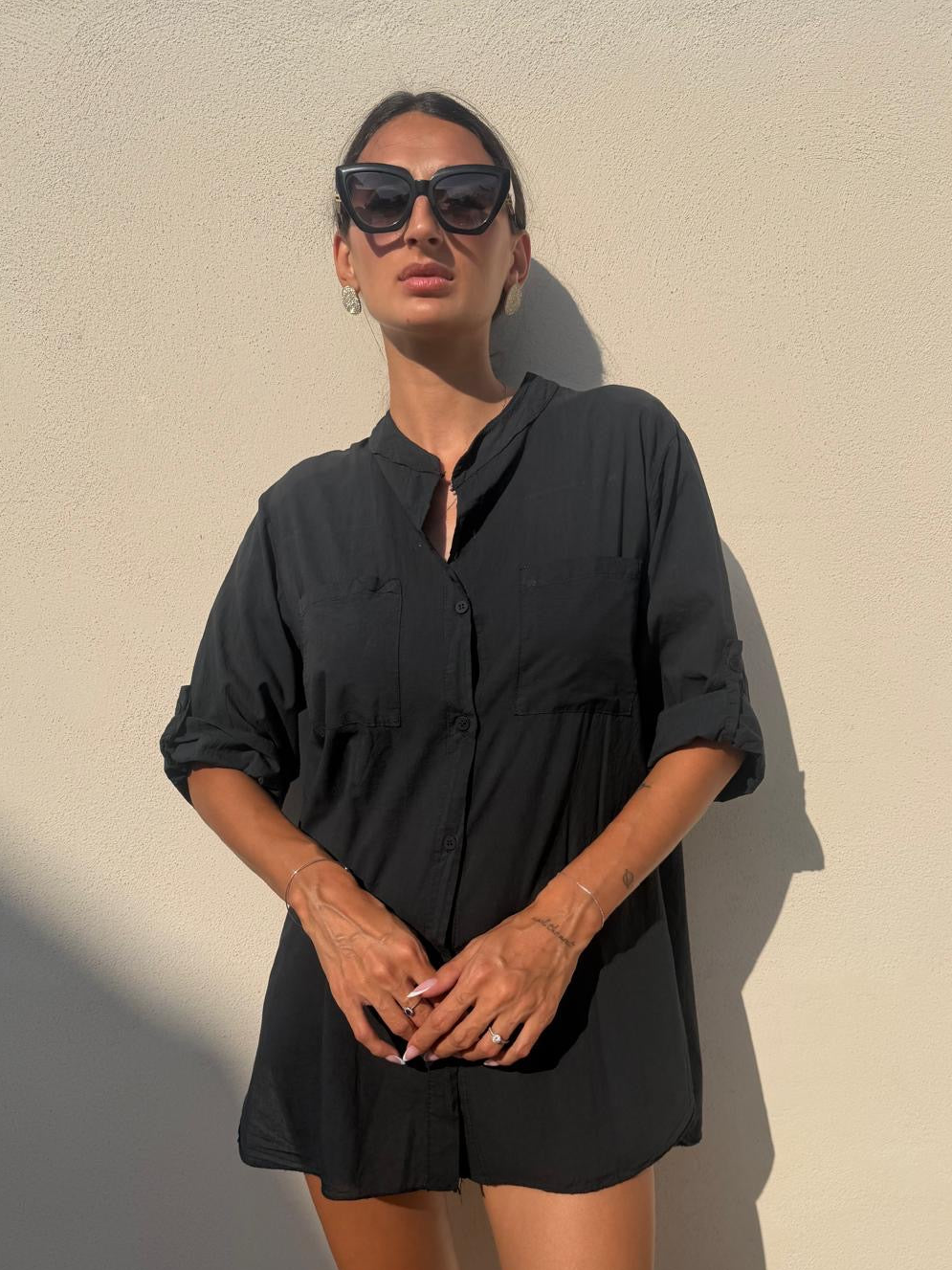 Camicia 100% cotone