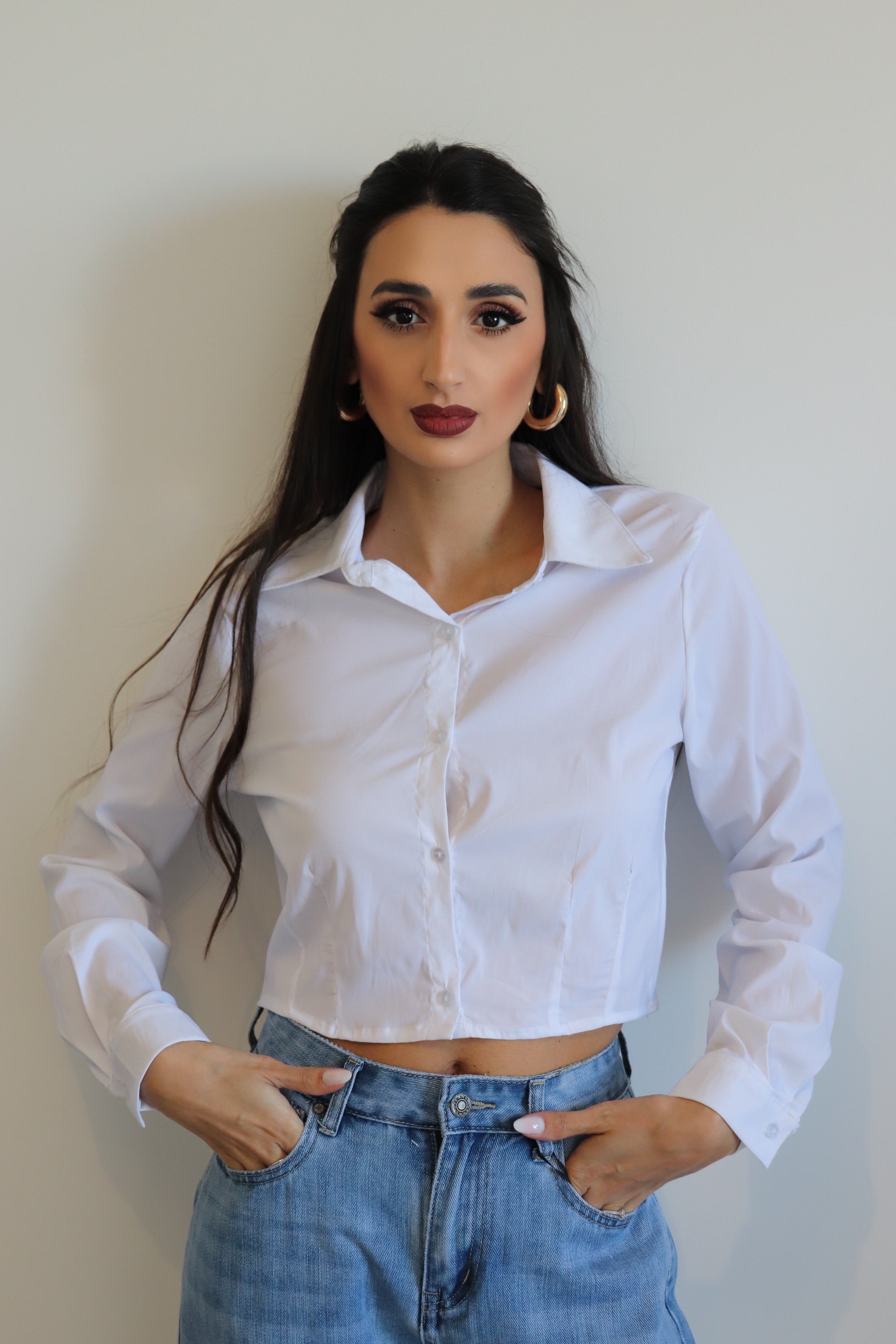 Camicia crop