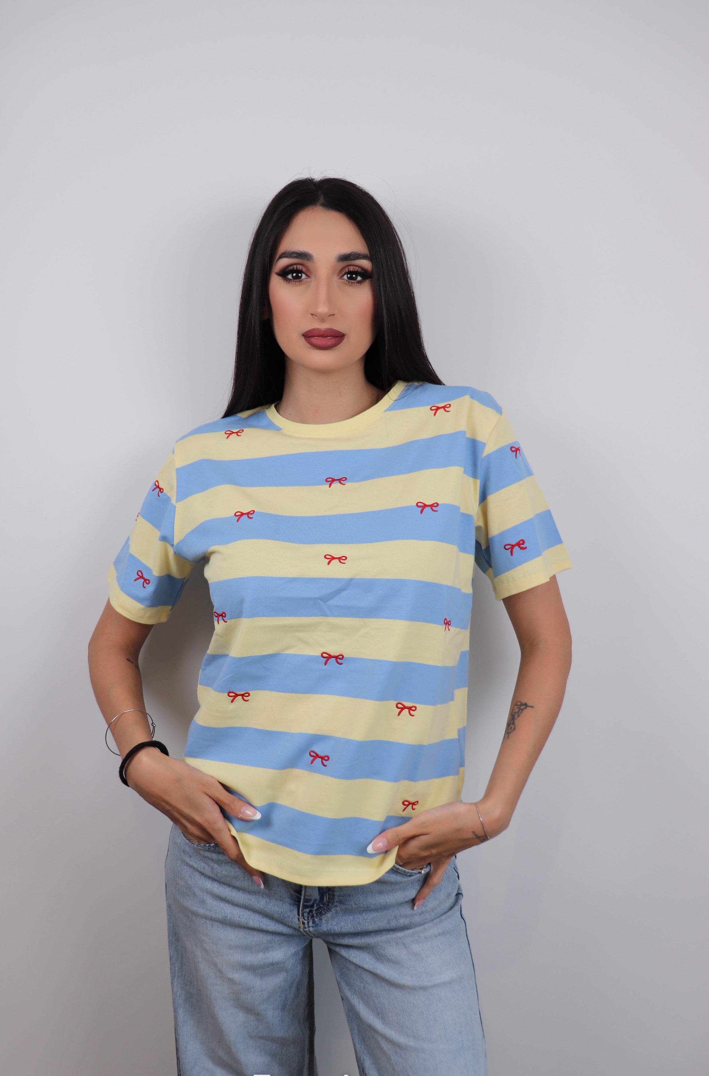 T-shirt fiocco