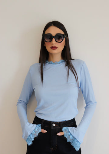 Maglia con pizzo
