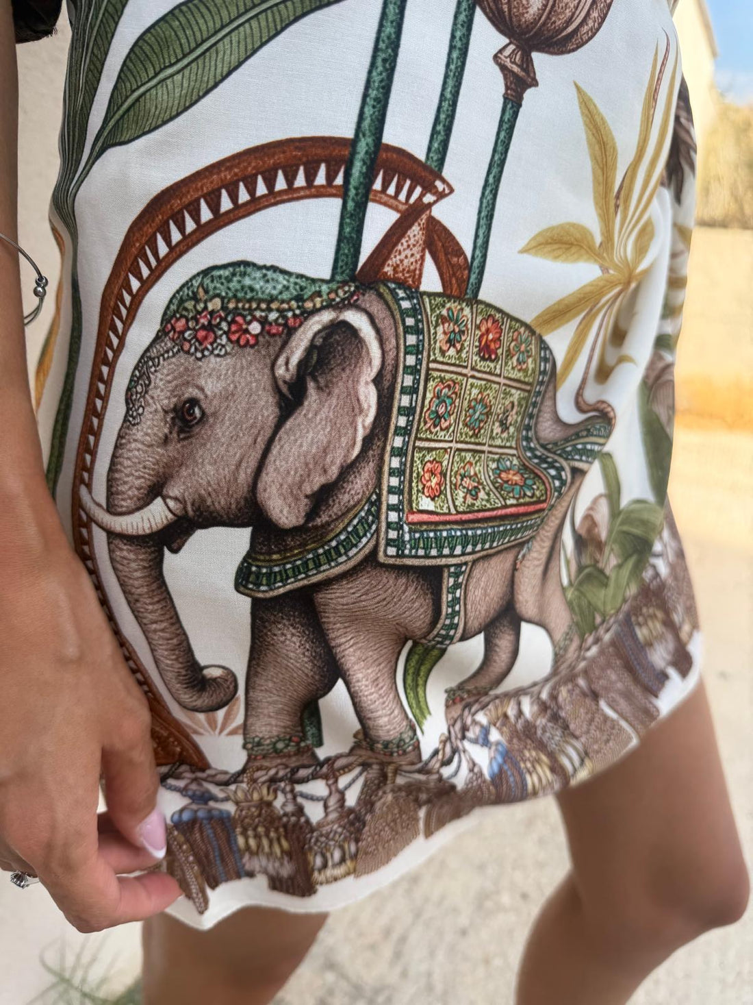 Gonna pareo Elefante