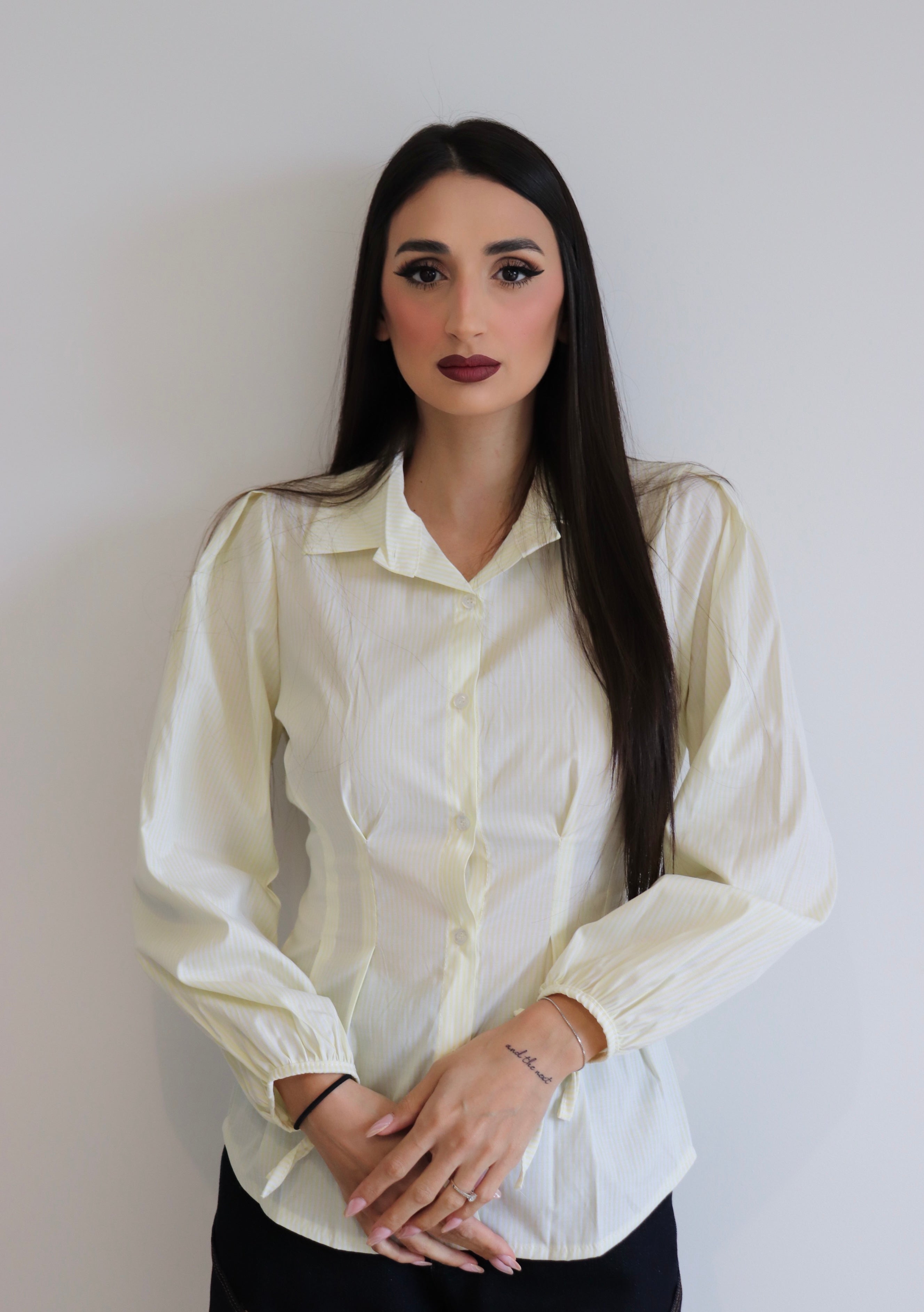 Camicia a righe