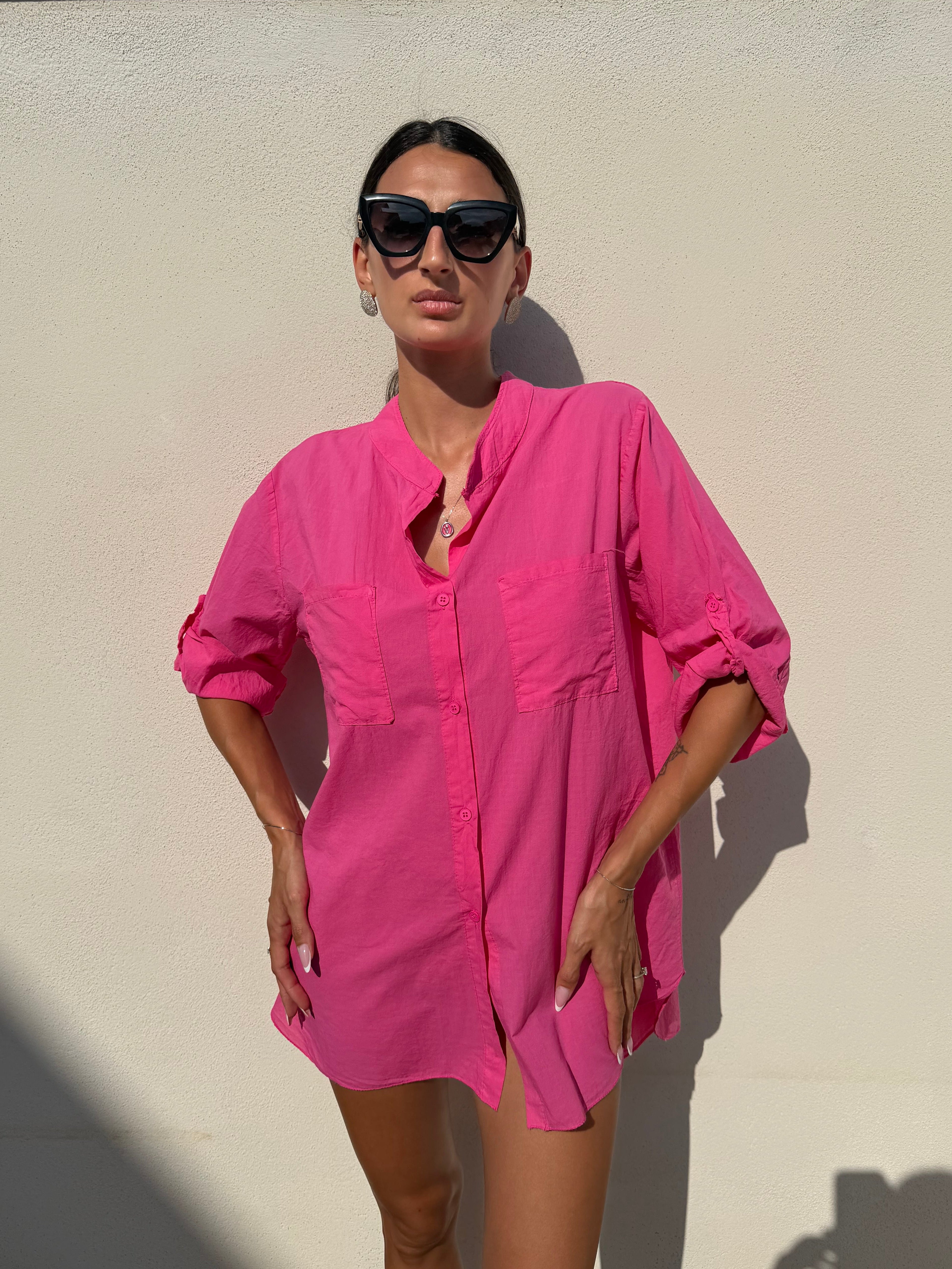 Camicia 100% cotone