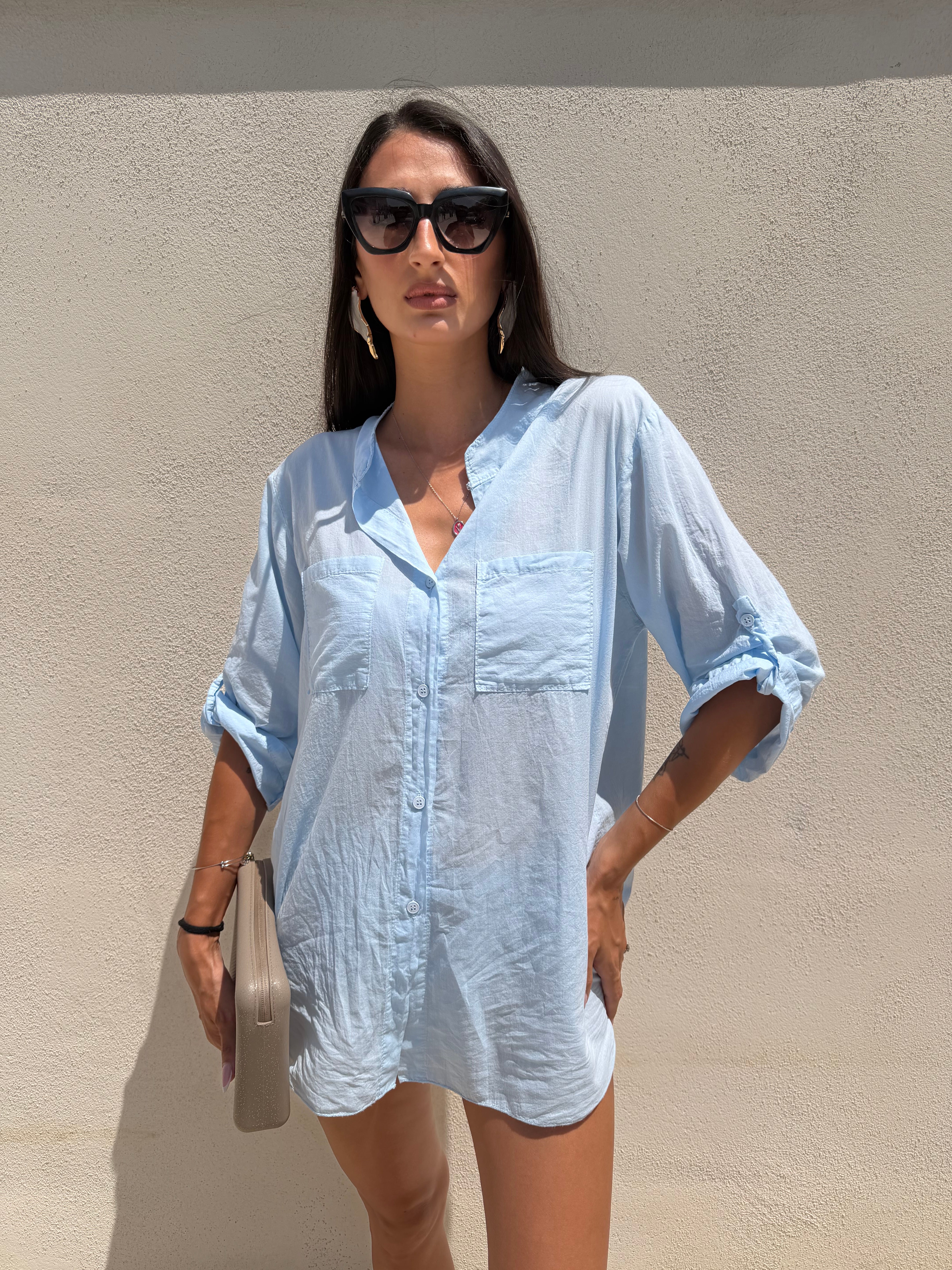 Camicia 100% cotone