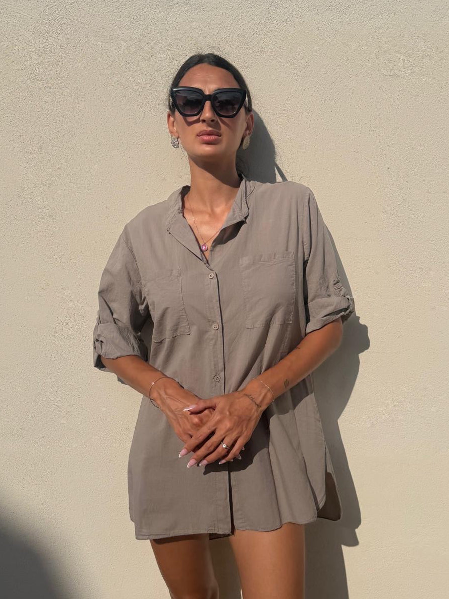 Camicia 100% cotone